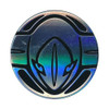 Black & Silver Clear Deoxys Coin