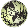 Black & Gold Clear Zeraora Coin