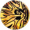 Gold & Black Shatter Solgaleo Coin