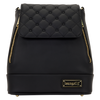 The Lilly Black Convertible Mini Backpack & Crossbody Bag