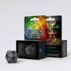 D20 Level Counter Die: Black & White