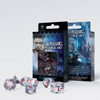 Classic RPG - Dice Set: Translucent & Blue-Red