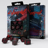 Cyberpunk Red - Dice Set: Blood over Chrome