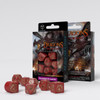 Dragons Modern - Dice Set: Ruby