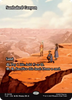 Sunbaked Canyon (Borderless Art)
