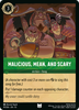Malicious, Mean, and Scary