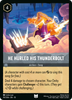 He Hurled His Thunderbolt (Foil)