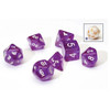 Polyhedral - 7 Die Set: Translucent Purple