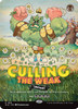 Culling the Weak (#1818) (Foil) (Secret Lair - Twisted Toons)