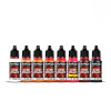 Game Color Set - Fire Dragons (x8)