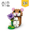 Creator 3in1 Cute Hamster with a Flower 31376