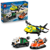 City Airplane, Service Truck & Hovercraft Remix 60505