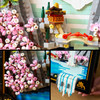 Art Japanese Cherry Blossom Landscape Wall Art 31218
