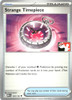 Mega Evolution 128/132 Strange Timepiece (Prize Pack League Promo Non-Holo)