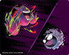 Pokemon Ascended Heroes Mega Gengar & Gastly Tech Sticker