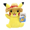 Pokemon 8-Inch Pikachu with Sun Hat Plush