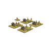 Flames of War - French: 105mm Artillery Battery (x5)