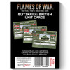 Flames of War: Blitzkrieg - British: Unit Cards (x28 Cards) Limited Edition