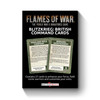 Flames of War: Blitzkrieg - British: Command Cards (x27 Cards) Limited Edition