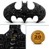 DC Batman Logo Building Set with Minifigures 76330