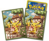 Pokemon Center Japan - Pikachu's Gift (Green Border) Sleeves (64)