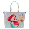 Disney: The Little Mermaid Ariel, Flounder & Sebastian Tote Bag with Coin Bag