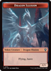 Secrets of Strixhaven Commander - Dragon Illusion Token