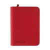 Exo-Tec Zip Binder -4-Pocket - Fire Red