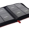 Exo-Tec Zip Binder -4-Pocket - Fire Red