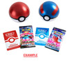 (SIMPLIFIED CHINESE) Pokemon Legendary Celebration PokeBall Gift box