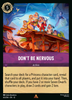 Don't Be Nervous (Foil)