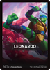 Teenage Mutant Ninja Turtles - Leonardo (Front Summary Card)