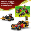 NINJAGO Kai and Cole's Combiner Vehicles 71864