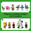Minecraft Evoker Village Attack Playset 21596