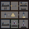 Shokugan: The Legend of Zelda Weapon Collection (Reissue) Display of 10