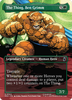 The Thing, Ben Grimm (Borderless Scene Foil)