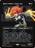 Black Widow, Super Spy (Logo Art Foil)