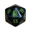 Marvel Super Heroes Spindown Dice  - Black w/ Green
