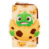 Disney: Tangled Pascal Cookie Zip Around Card Holder