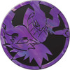 Black & Purple Shimmer Pattern Oversized Darkrai Coin