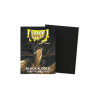 Dragon Shield Dual Matte Sleeves - Black & Gold (100)