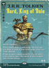 Bard, King of Dale (Borderless Book Cover)