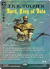 Bard, King of Dale (Borderless Book Cover Surge Foil)