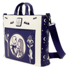 Disney: The Nightmare Before Christmas Jack Skellington & Sally Night Sky Convertible Backpack and Tote Crossbody Bag