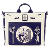 Disney: The Nightmare Before Christmas Jack Skellington & Sally Night Sky Convertible Backpack and Tote Crossbody Bag