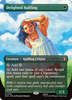 Delighted Halfling (Borderless Art Foil)