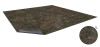 Modular Terrain: Fantasy Wargame - Muddy Streets Gaming Mat (Large, Grid)