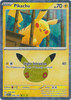 30th Celebration 036/128 Pikachu 14/30 (Holo)