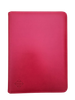 9-Pkt Premium Zippered Binder Red