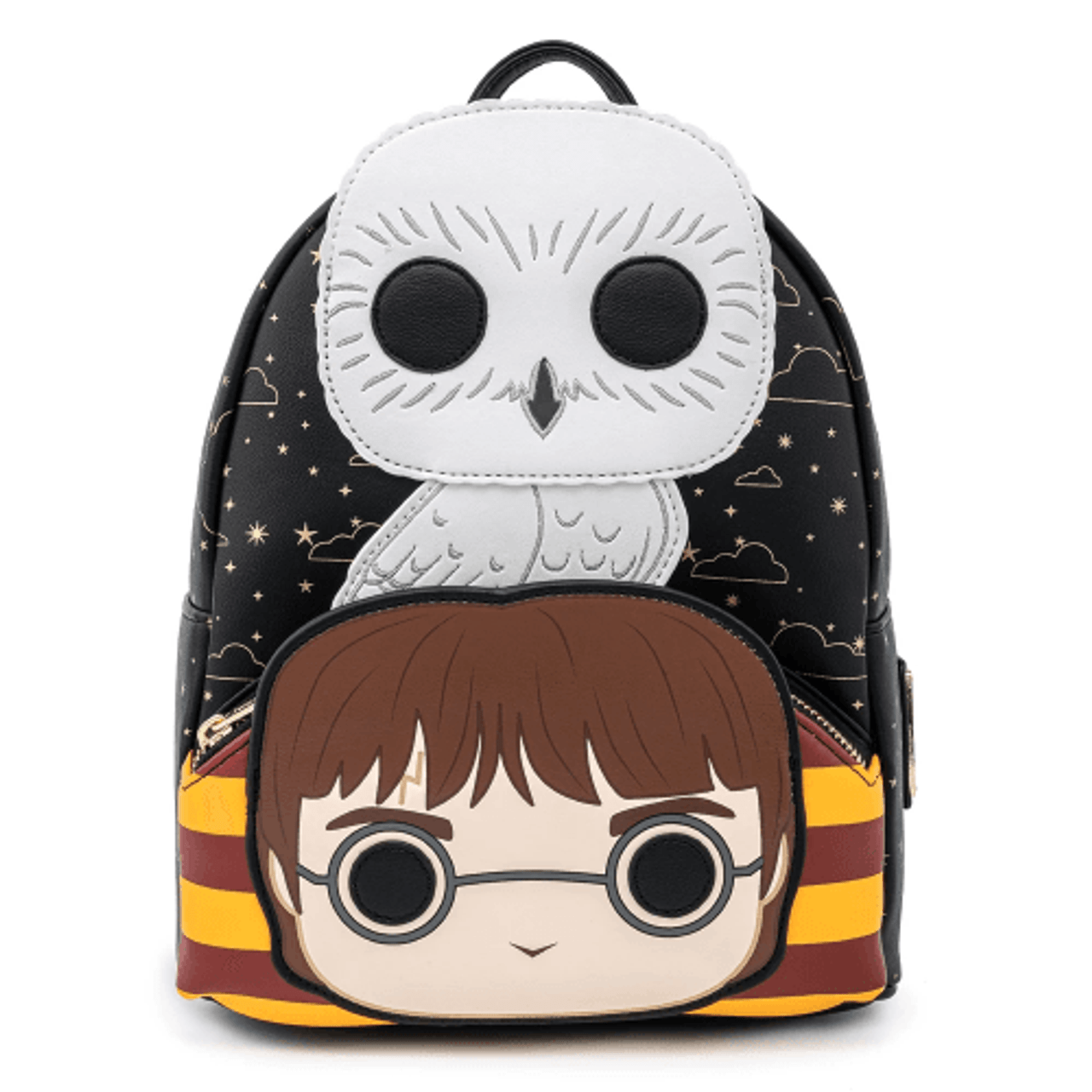 Loungefly Harry Potter Hogwarts Castle Mini Backpack Blue Hedwig Owl NWT  New